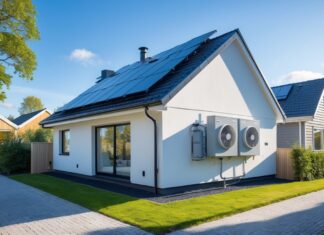 Energibesparelser med varmepumpe og nyt tag i Aabenraa