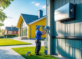 Energibesparelser med varmepumper og malerarbejde i Kerteminde