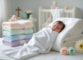 Sådan vælger du de bedste babyhåndklæder til barnedåben
