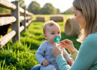 Sådan vælger du den perfekte suttekæde til dit barn på bondegården